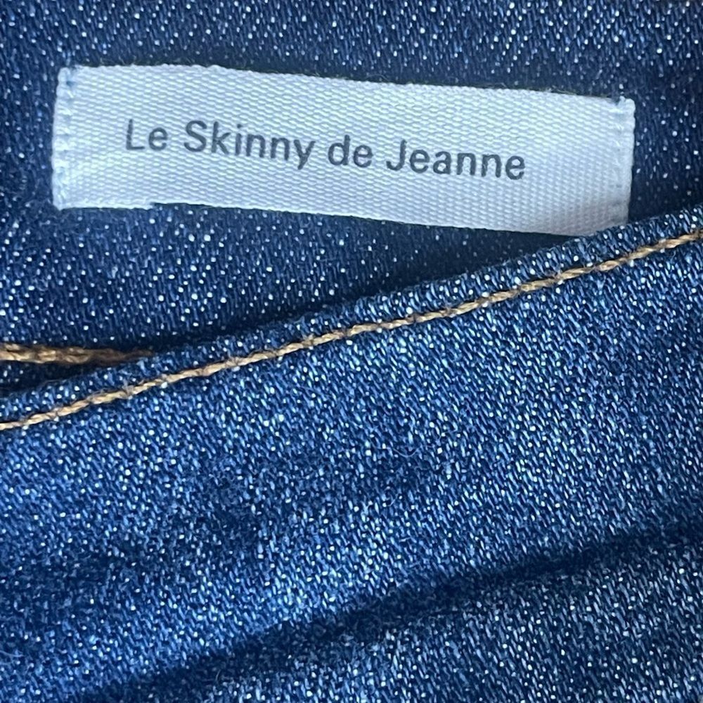 Frame Le High Skinny Lace Up Side Jeans In dark blue 28 - Picture 5 of 7